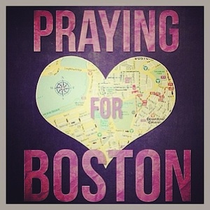 praying for boston