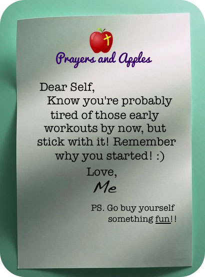 note to self prayers and apples